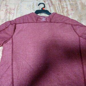 Swiss Tech Poly Stretch Tee – Size M (Ocher)